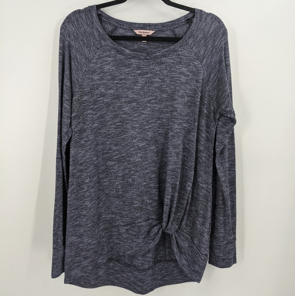 JUICY COUTURE Twist Front Sweater